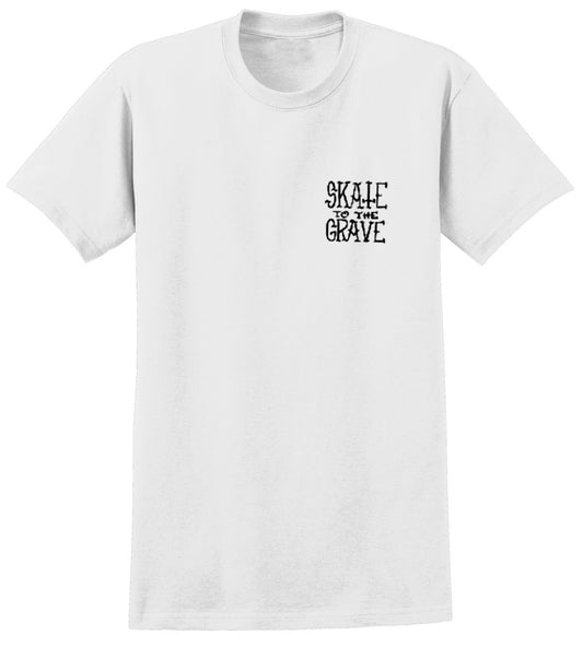 Skate to the grave tee