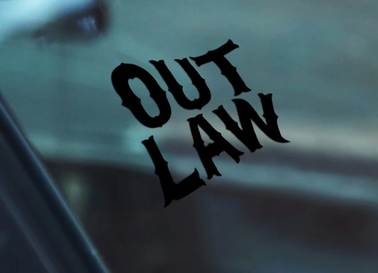 OUTLAW STICKER